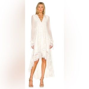 Rococo Sand Dresses | Rococo Sand High Low Long Dress in White